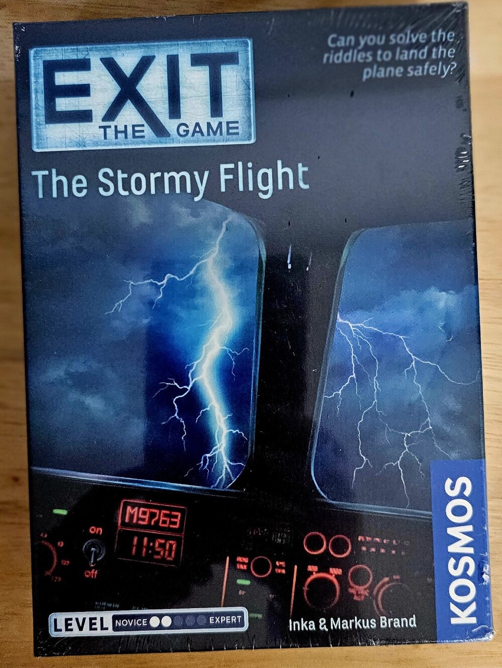 EXIT: The Game – The Stormy Flight Escape Room Board Game | New Sealed